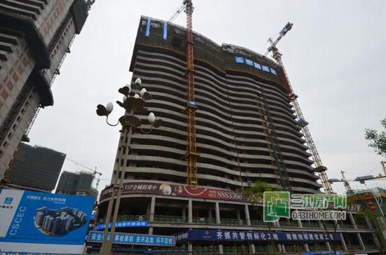 丽雅龙城4月施工进度