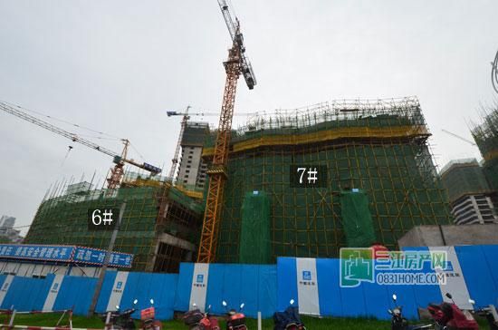 丽雅龙城4月施工进度