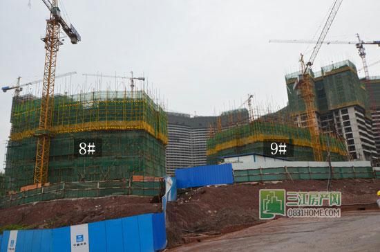 丽雅龙城4月施工进度