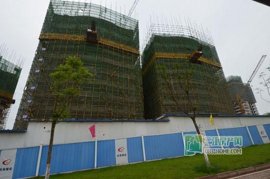 丽雅龙城4月施工进度