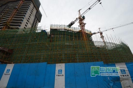 丽雅龙城4月施工进度