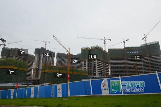 丽雅龙城4月施工进度