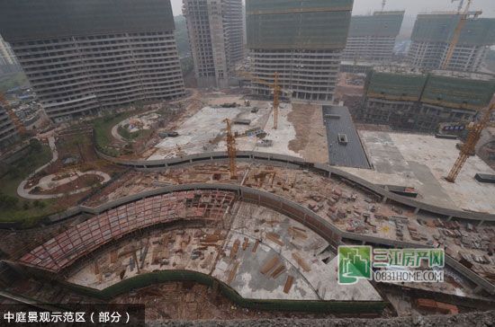丽雅龙城5月施工进度实拍