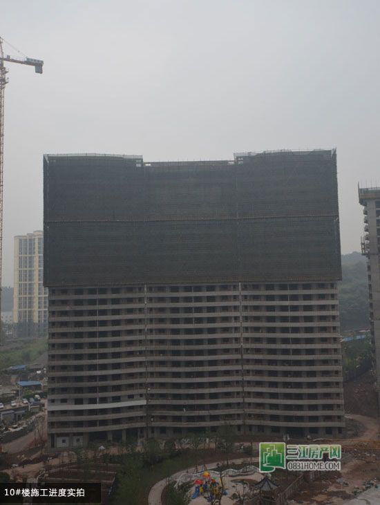 丽雅龙城5月施工进度实拍