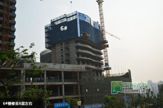 丽雅龙城6月施工进度实拍