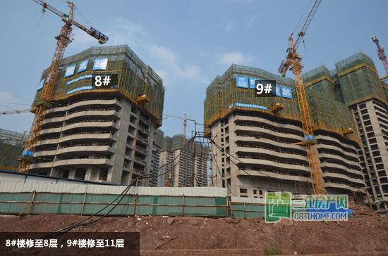 丽雅龙城6月施工进度实拍