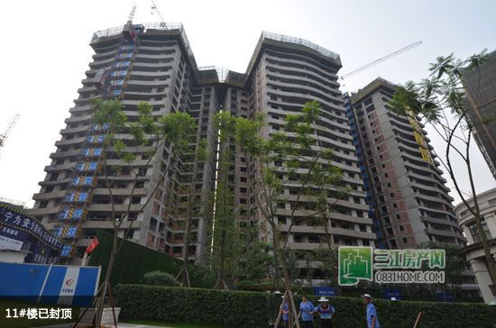丽雅龙城6月施工进度实拍