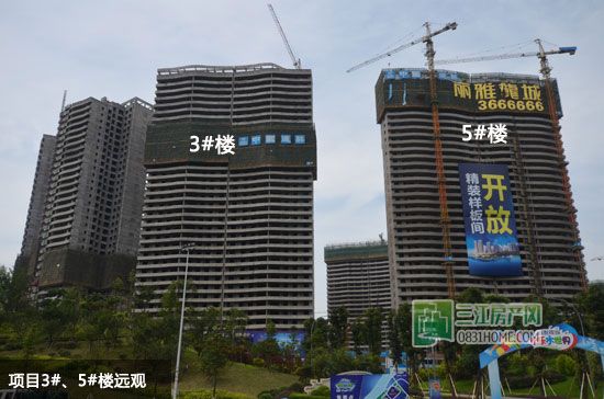 丽雅龙城7月施工进度实拍