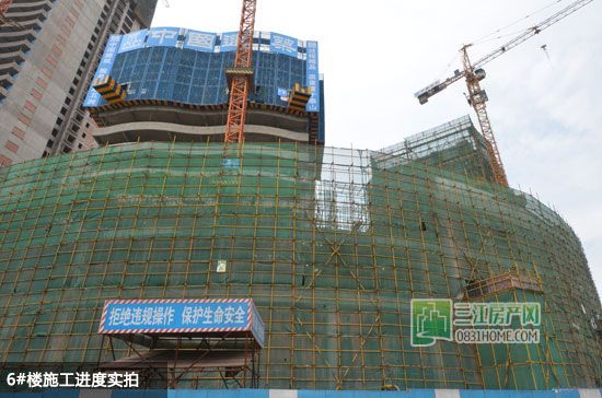 丽雅龙城7月施工进度实拍