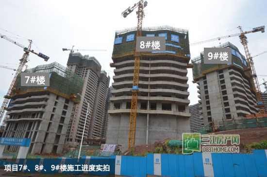 丽雅龙城7月施工进度实拍