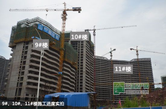 丽雅龙城7月施工进度实拍