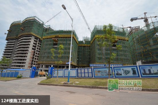 丽雅龙城7月施工进度实拍