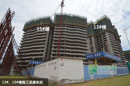 丽雅龙城7月施工进度实拍