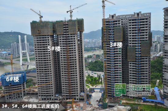 丽雅龙城7月施工进度实拍