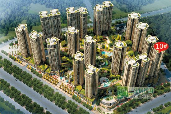 成交价4600元／㎡ 塞纳国际D系列户型热推