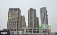 江语城8月施工进度 6#、7#楼外立面初现