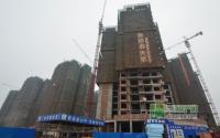 春天里5月工程进度 一期主体全面封顶