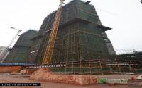 理想城2月工程进度 全面进入砖砌体施工