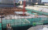 鑫宇·钻石城五月份工程进度