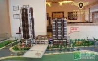 旧城区城西“财富新城”A栋已经封顶