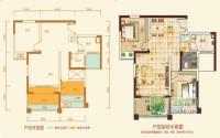 建面68平米从容两居室 就在德通·塞纳国际