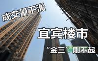 成交量下滑 宜宾楼市“金三”刚不起