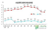 2011全年CPI涨5.4%远超年初4%目标