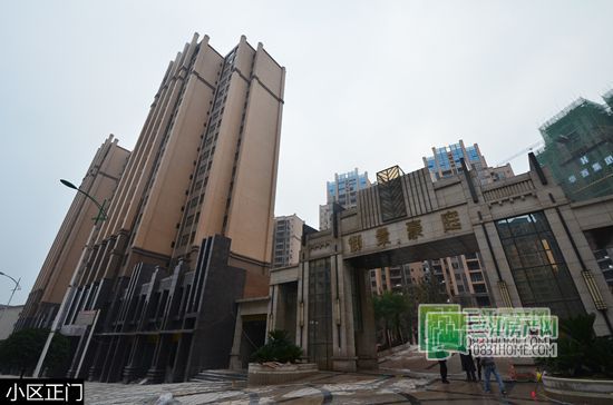 封面即将呈现 御景豪庭一期景观实景曝光