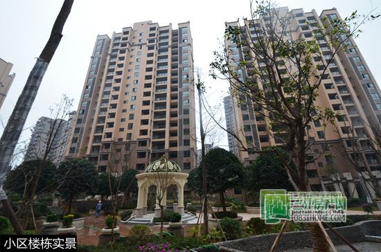 封面即将呈现 御景豪庭一期景观实景曝光