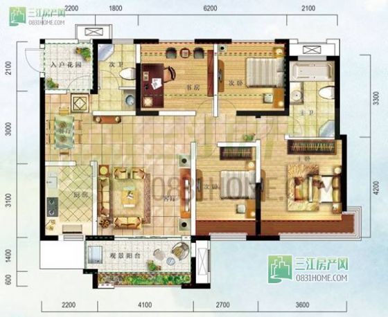 鲁能·山水原著明日开选 四大户型全面解析