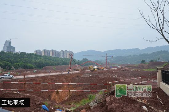 山水原著8月施工进度 样板间装修收尾