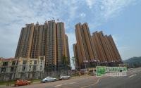 半岛大院9月施工进度  整体施工有序进行