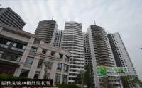 丽雅龙城10月施工进度 1-3#楼外立面初现