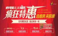 双11来袭 成中房产首届淘房节盛大开启