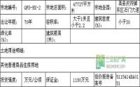 11月25日 高县公开公告出让3宗土地