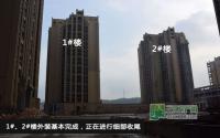 江语城11月施工进度 6#楼电梯正式对外开放