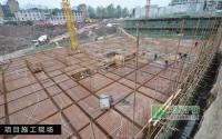 中汇城11月施工进度 2#楼基本达到正负零