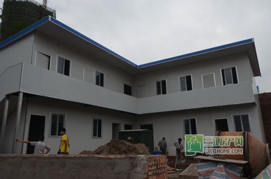 幸福里7月施工进度 场平施工持续进行中