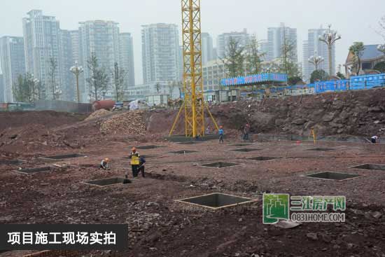幸福里10月工程进度 办公楼修至4层