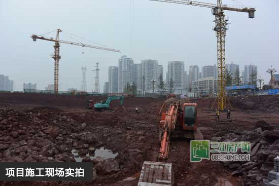 幸福里10月工程进度 办公楼修至4层