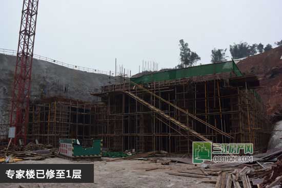 幸福里10月工程进度 办公楼修至4层