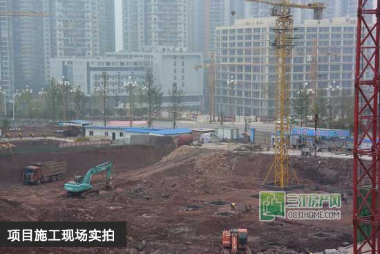 幸福里10月工程进度 办公楼修至4层