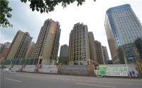 江语城6月工程进度：中庭景观打造继续中
