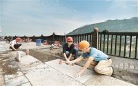 宜宾城区滨江路改造火热进行