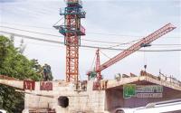 成贵铁路工程进度：长宁车站正在建设施工