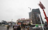 华富·商业城11月工程进度：外装全面进行中