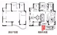 优雅时尚灵动性强 龙源府邸115㎡样板间实景大曝光
