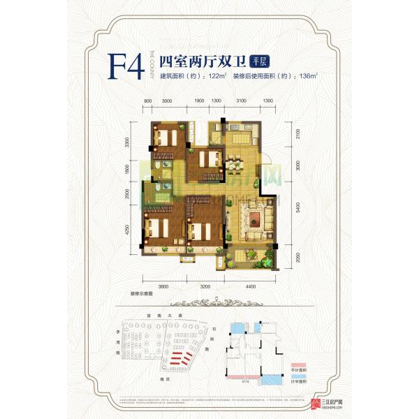 邦泰国际社区·花园城洋房F4