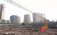 拉菲·左岸公馆工程进度 土石方基本完成，塔吊已进场