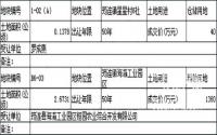 筠连县国土资源局挂牌成交公示